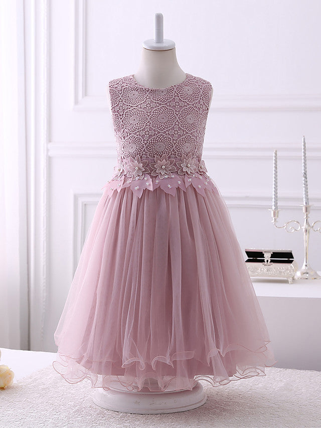 Beading & Appliques Princess Short Length Wedding / Birthday Dress