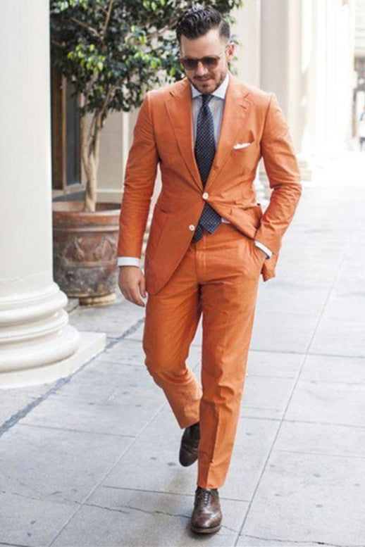 New Arrive Notched Lapel Mens Wedding Suits with Linen