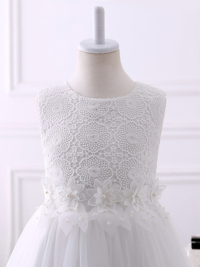 Beading & Appliques Princess Short Length Wedding / Birthday Dress