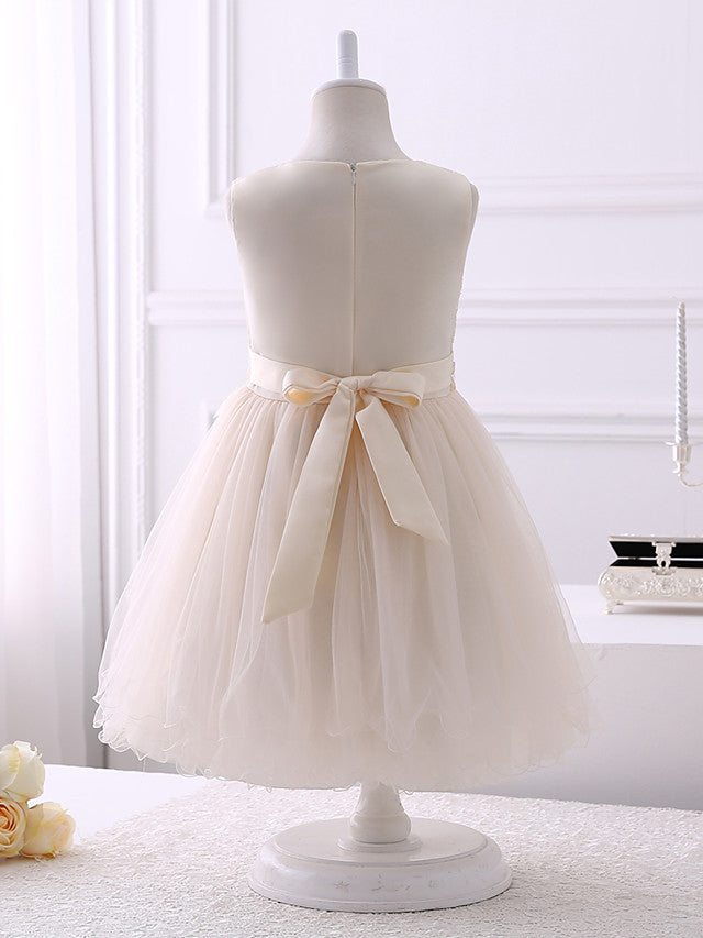 Beading & Appliques Princess Short Length Wedding / Birthday Dress
