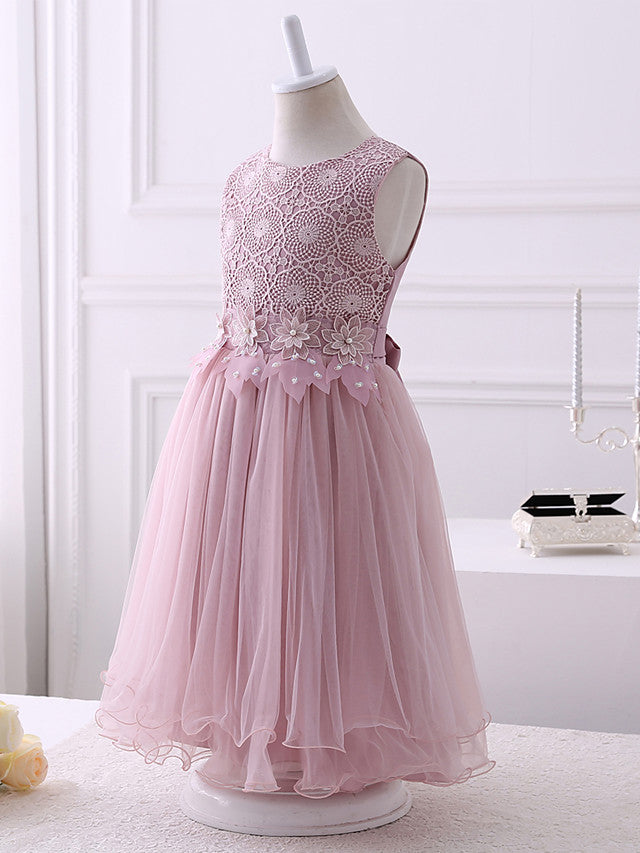 Beading & Appliques Princess Short Length Wedding / Birthday Dress