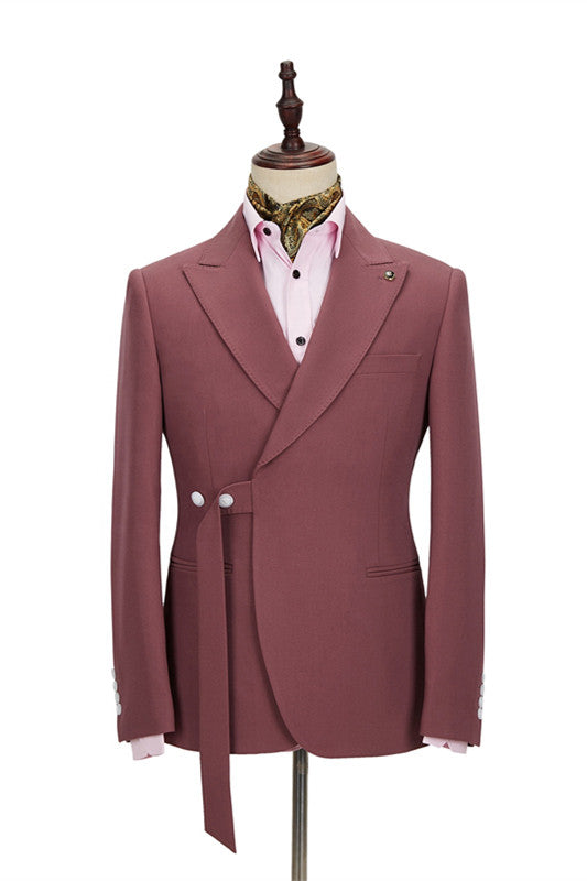 Morden Blazer for Men's Wedding Formal with Peaked Lapel