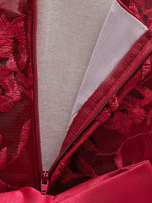 Gorgeous Long Sleeve Jewel Neck Flower Girl Dress with Tulle Satin Crystals and Lace Belt