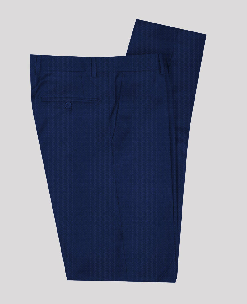 Craig Navy Blue 3-Piece Suit with Shawl Lapel