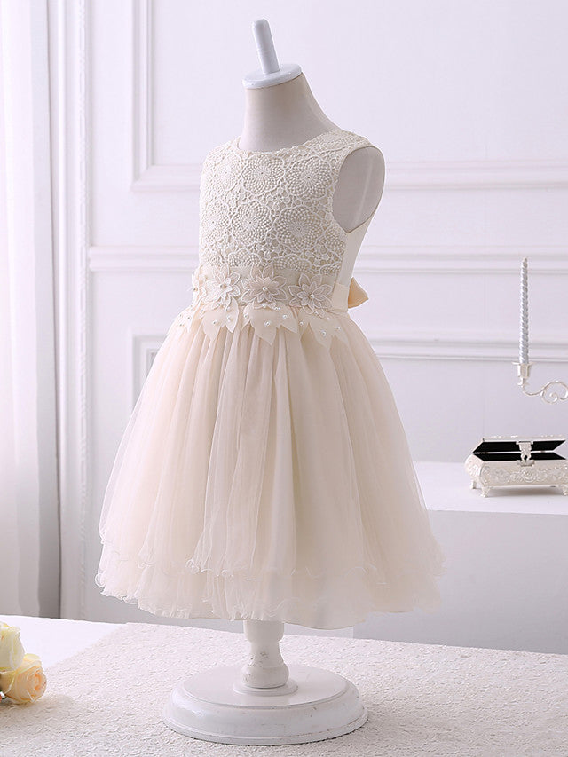 Beading & Appliques Princess Short Length Wedding / Birthday Dress