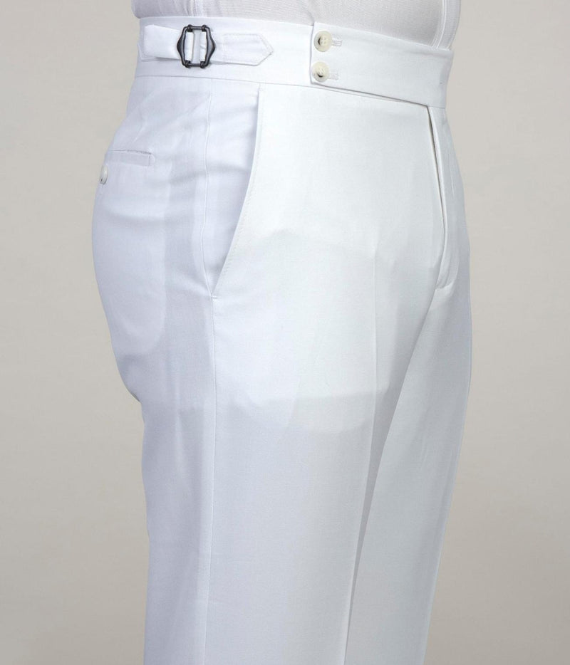 White Peaked Lapel Men Suit - Desmond Newest Business Style
