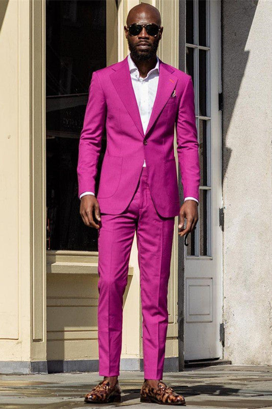 New Arrive Best Fitted One Button Prom Suits For Guys
