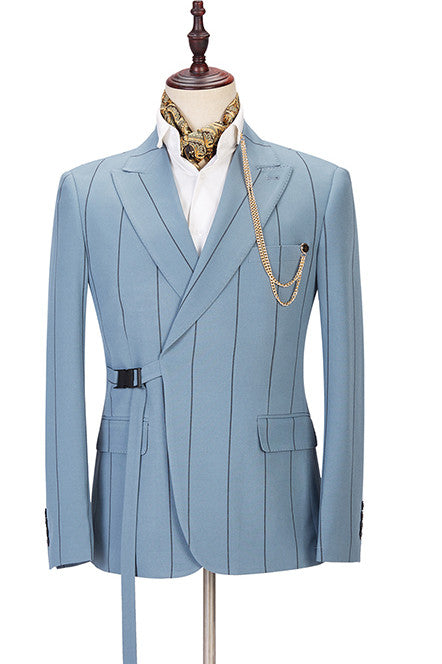 Sale on Men's Wearhouse Striped Peaked Lapel Wedding Suits