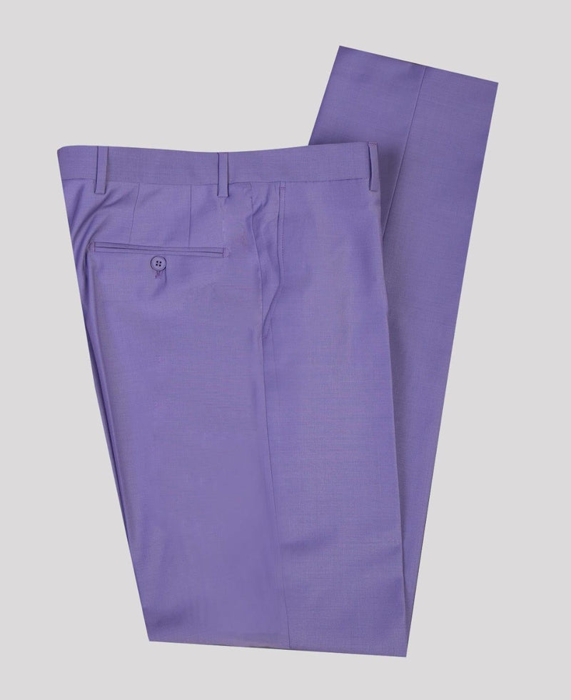 Best Fitted Men Suits - Clifford Chic Purple Peaked Lapel Three Pieces