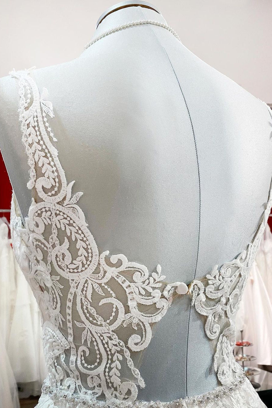Elegant Long A-line Tulle Sweetheart Floor-length Wedding Dress with Ruffles