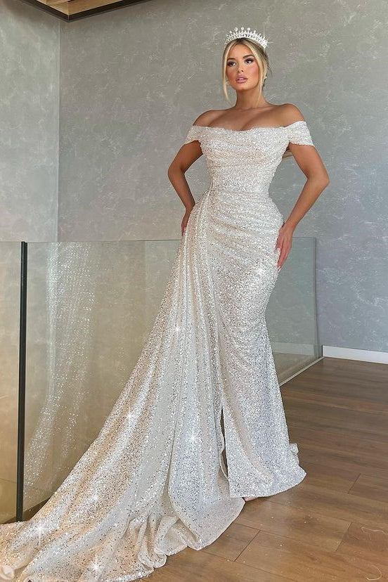 Gorgeous Strapless Mermaid Prom Dress with Sequins