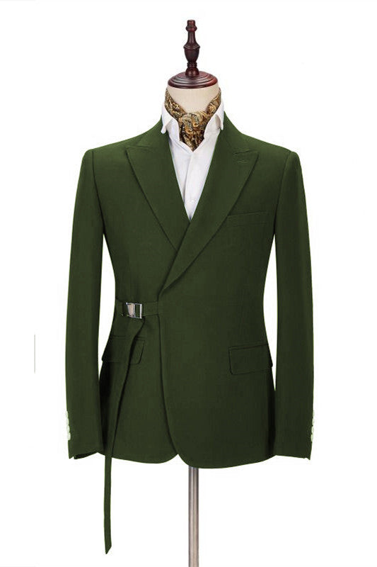 New Arrive Custom Classic Business Prom Suit for Men with Peaked Lapel