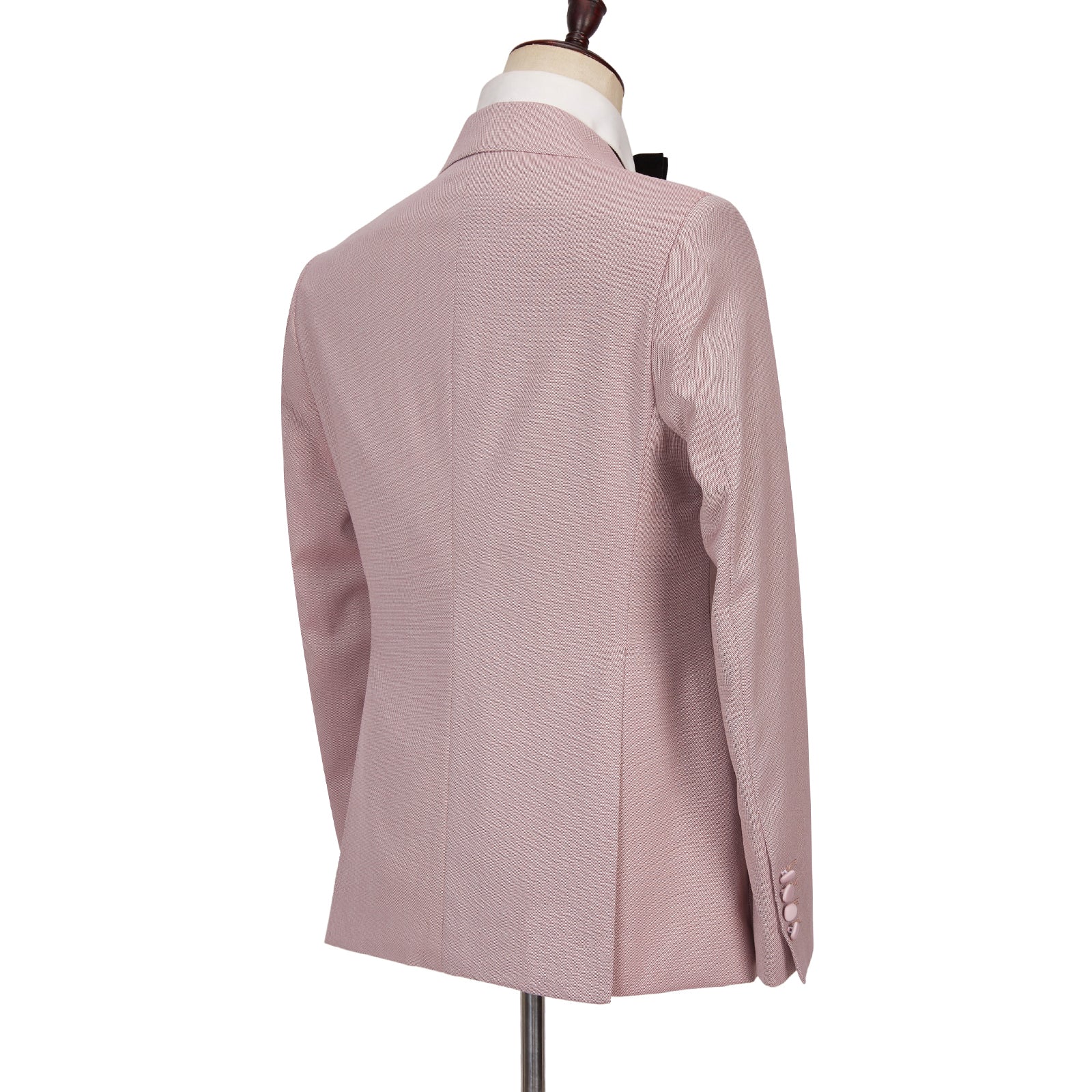 Christopher Stylish Pink Double Breasted Peaked Lapel Men Suits